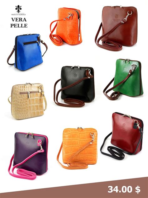 small fake leather italian crossbody bags made by italia|real leather italian handbags.